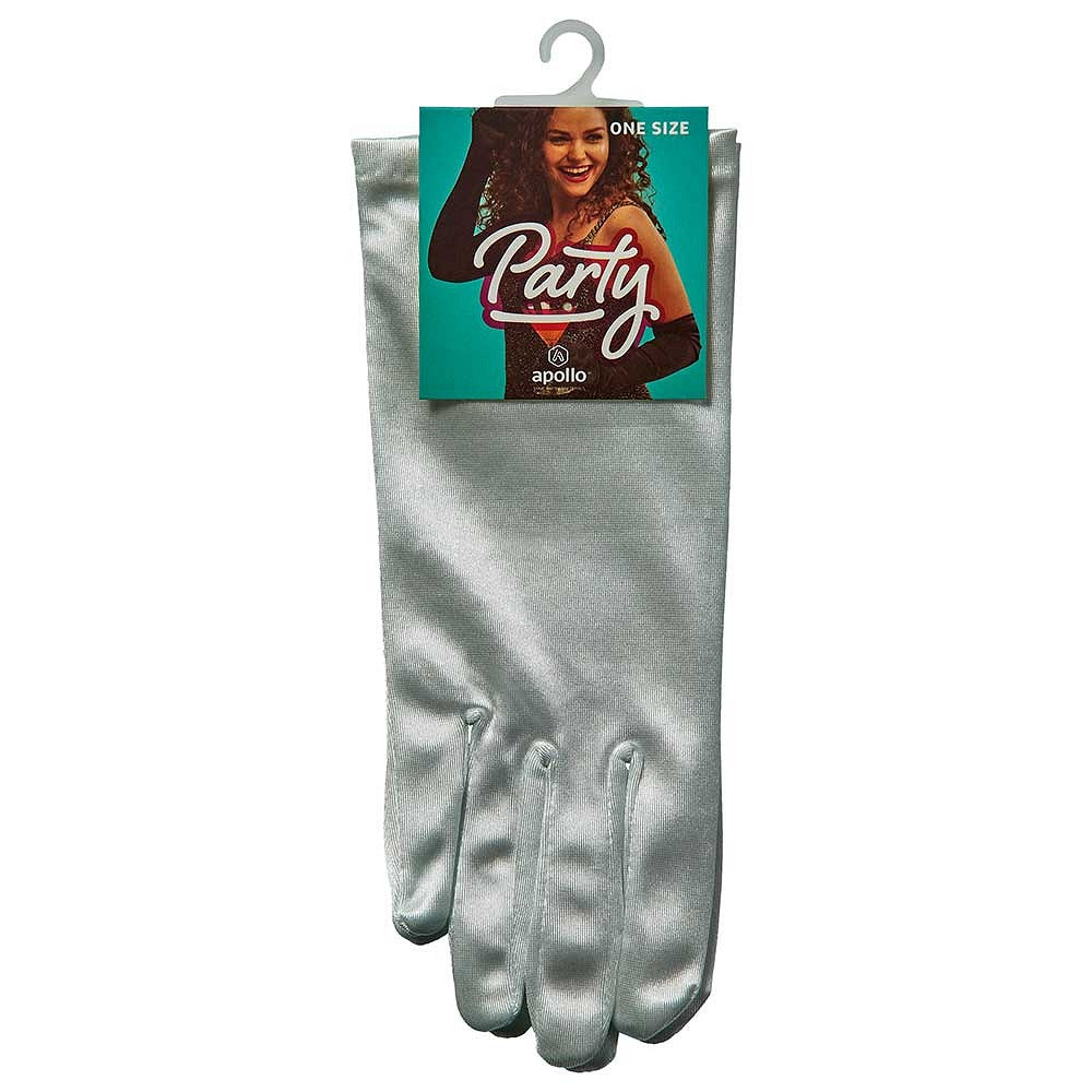 Satin-Handschuh - Gala-Handschuhe 20 cm