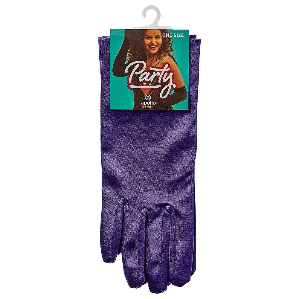 Satin-Handschuh - Gala-Handschuhe 20 cm