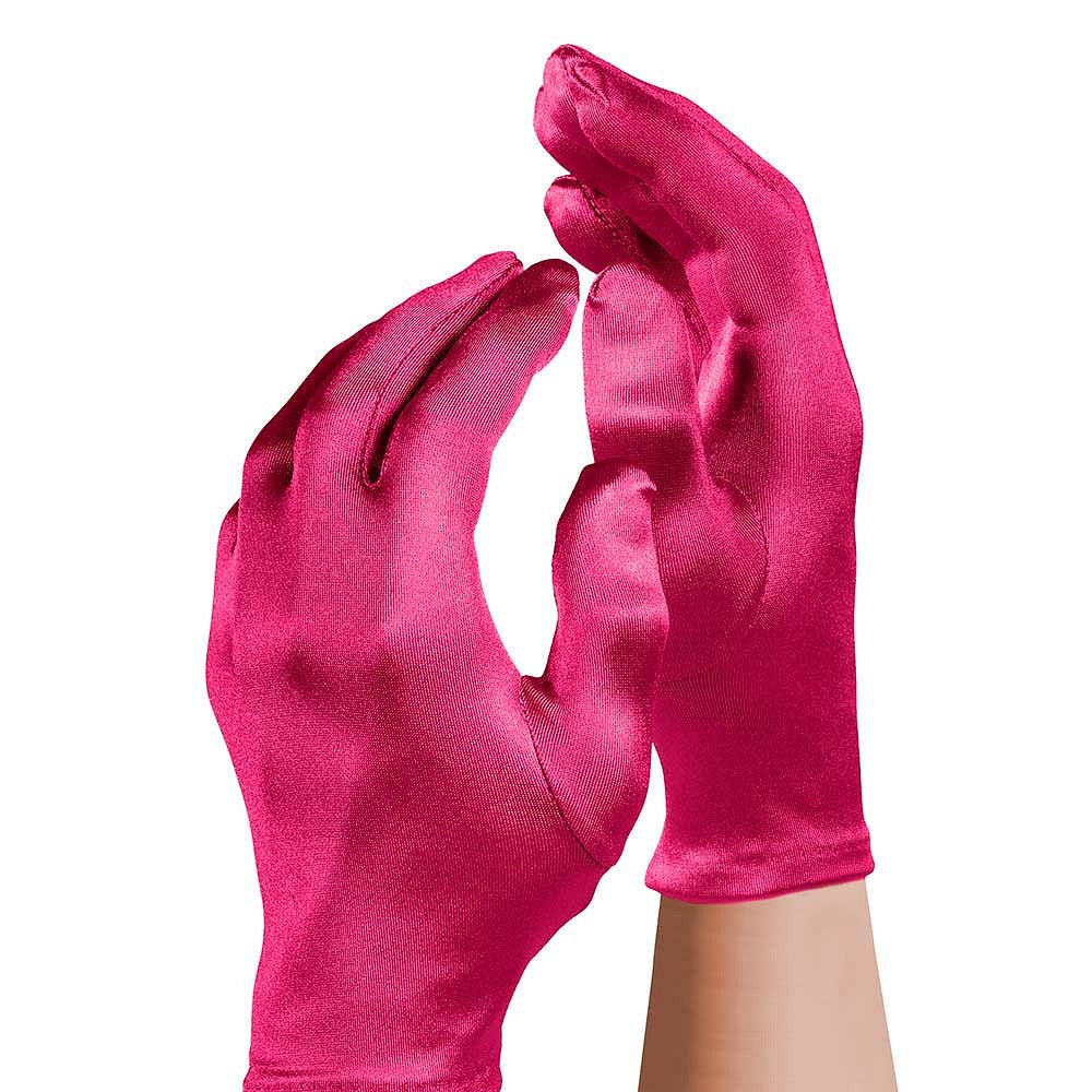 Satin-Handschuh - Gala-Handschuhe 20 cm