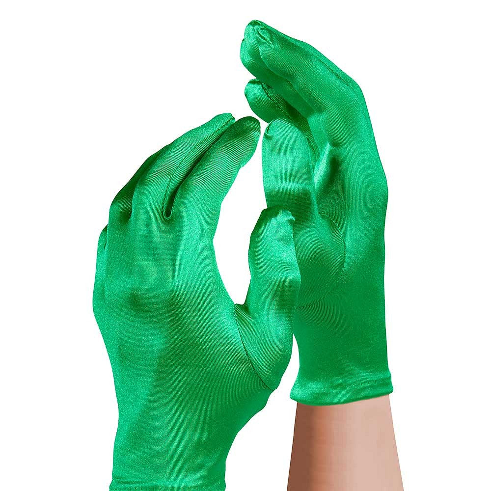 Satin-Handschuh - Gala-Handschuhe 20 cm