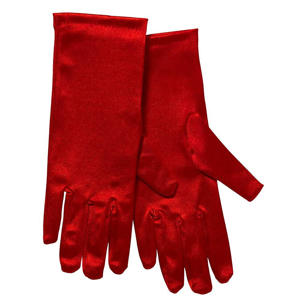Satin-Handschuh - Gala-Handschuhe 20 cm