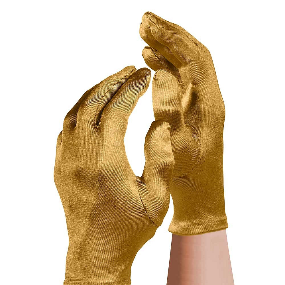 Satin-Handschuh - Gala-Handschuhe 20 cm