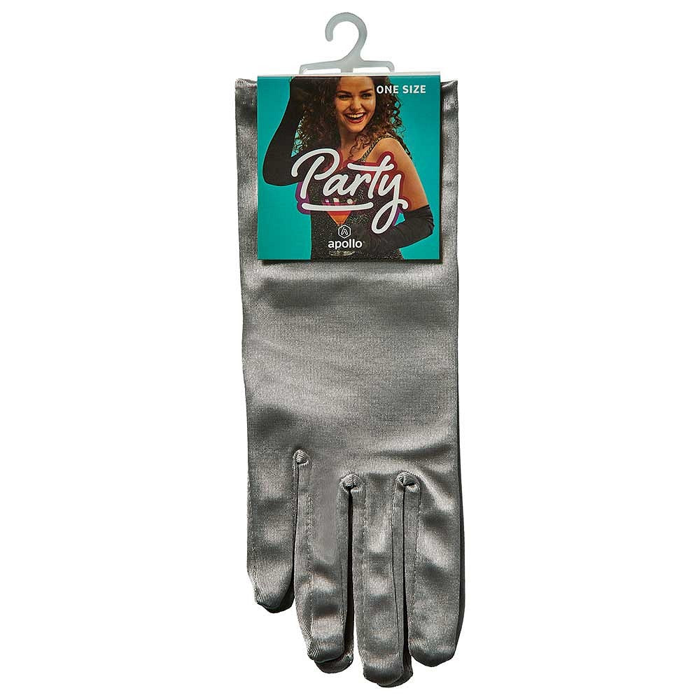 Satin-Handschuh - Gala-Handschuhe 20 cm