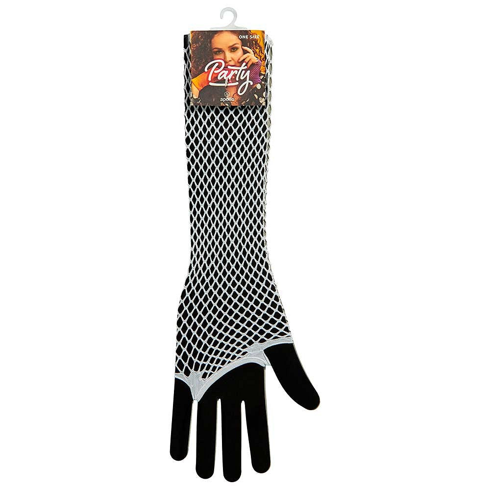 Gants en résille longs