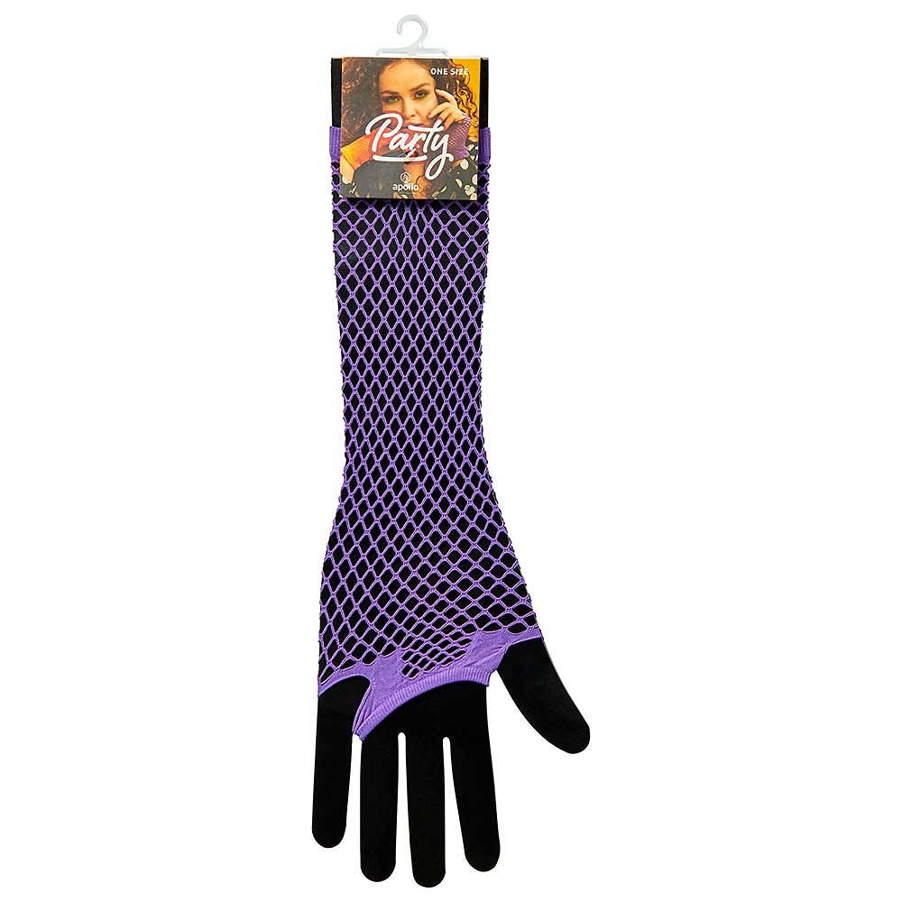Gants en résille longs