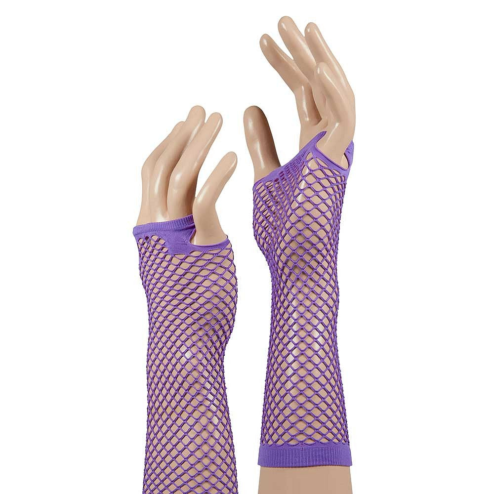 Gants en résille longs