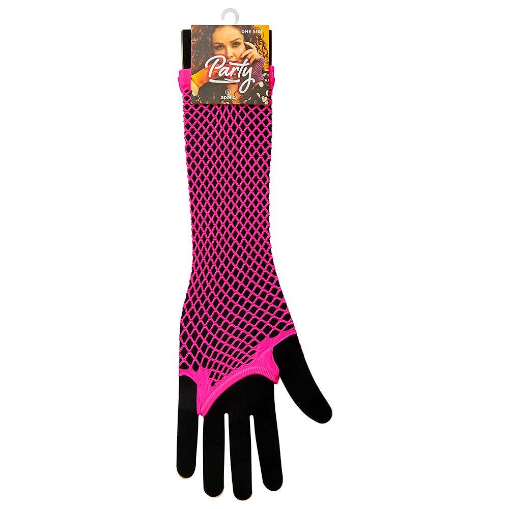 Gants en résille longs