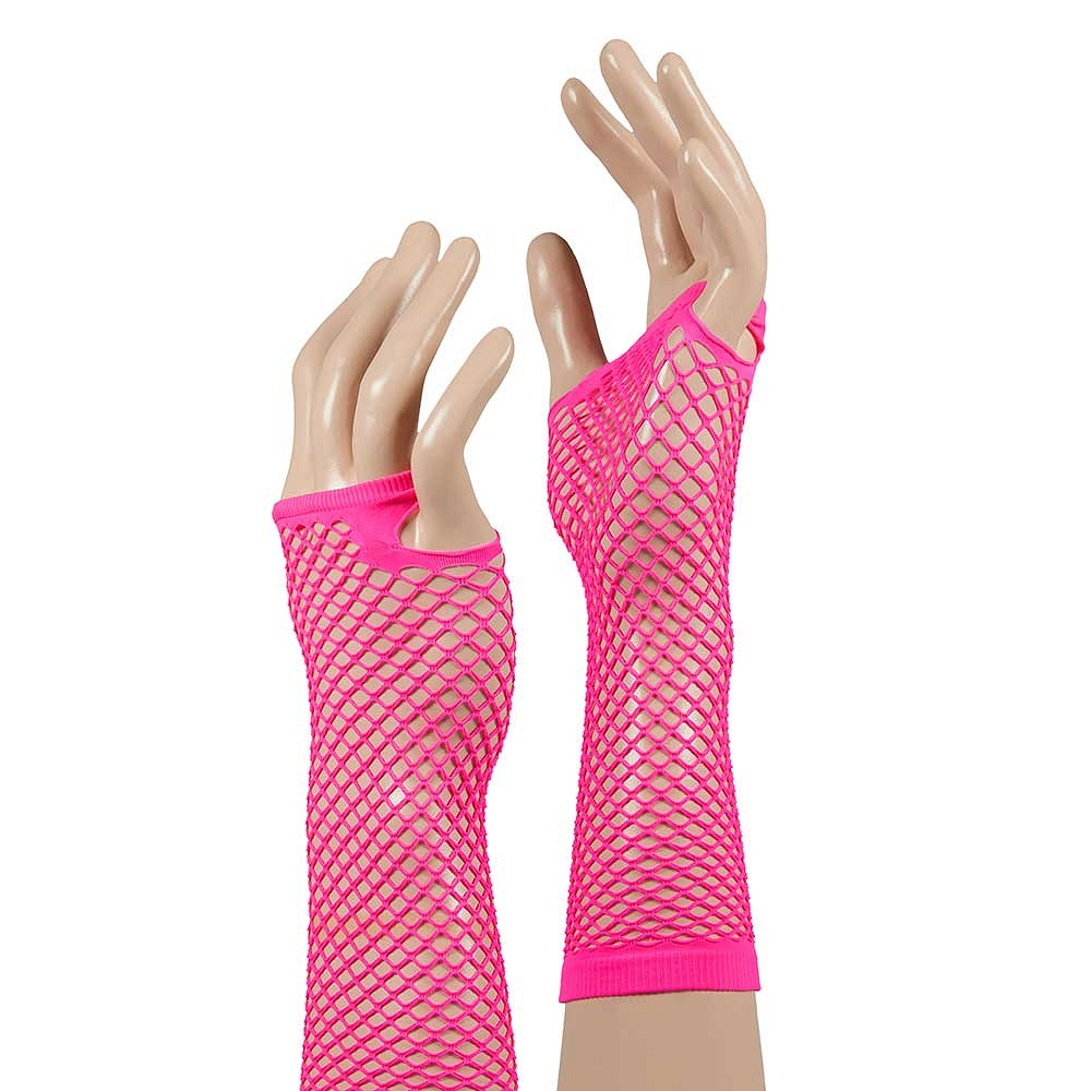 Gants en résille longs