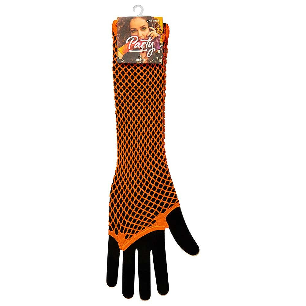Gants en résille longs