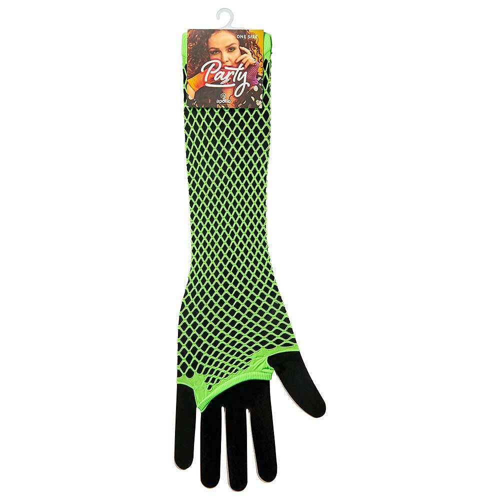 Gants en résille longs