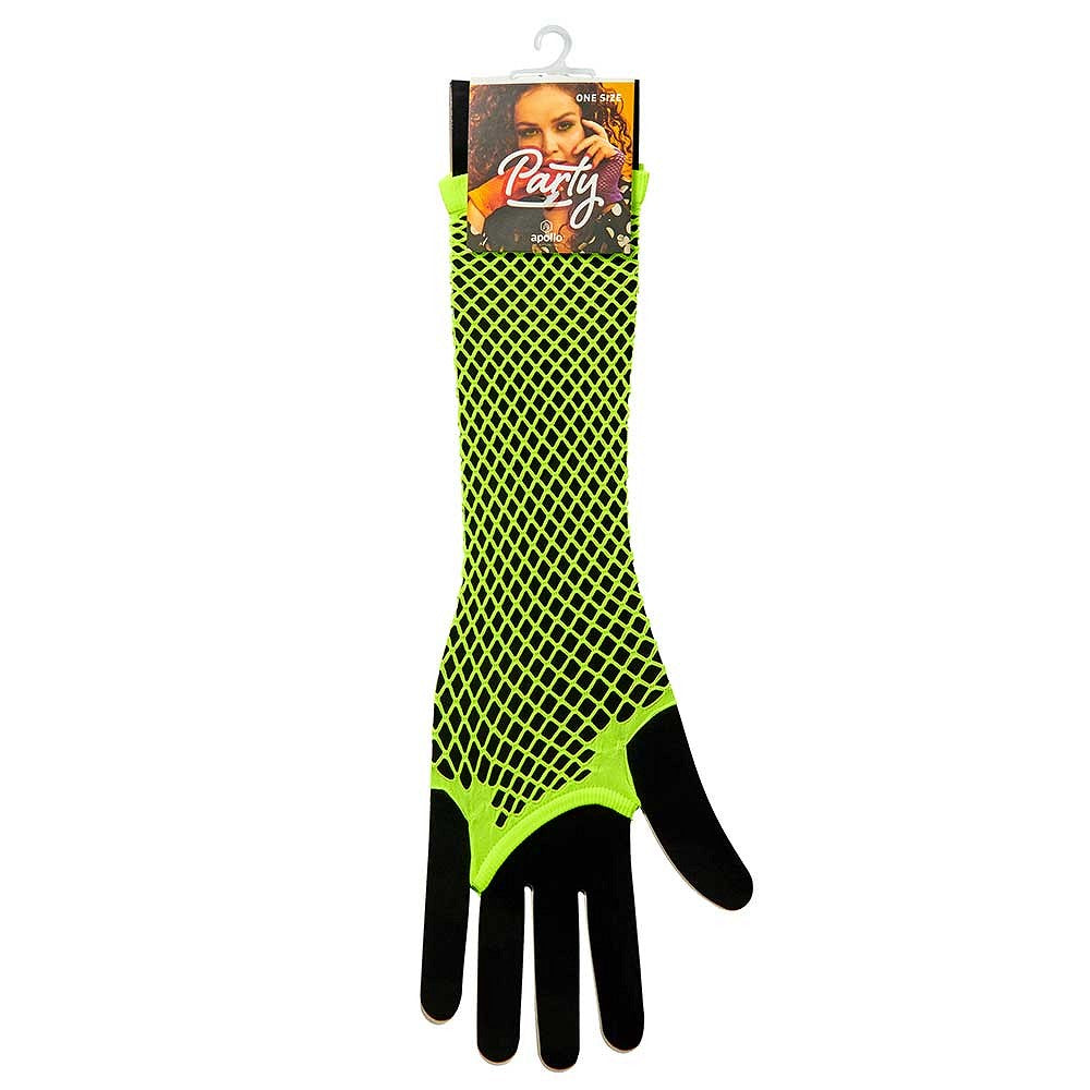 Gants en résille longs