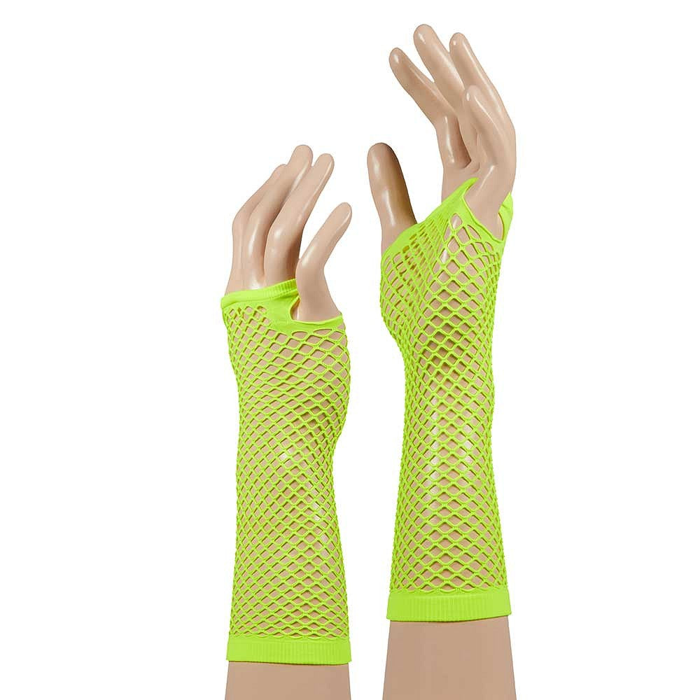 Gants en résille longs