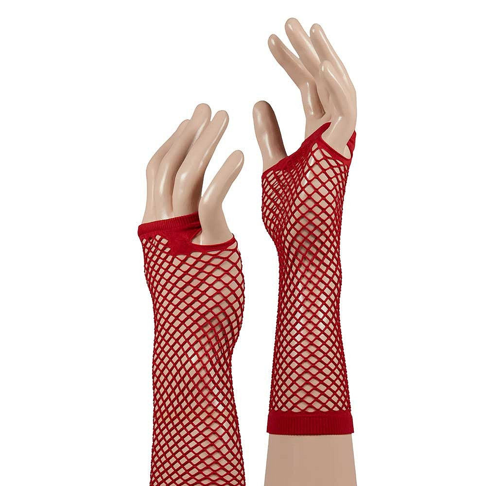 Gants en résille longs