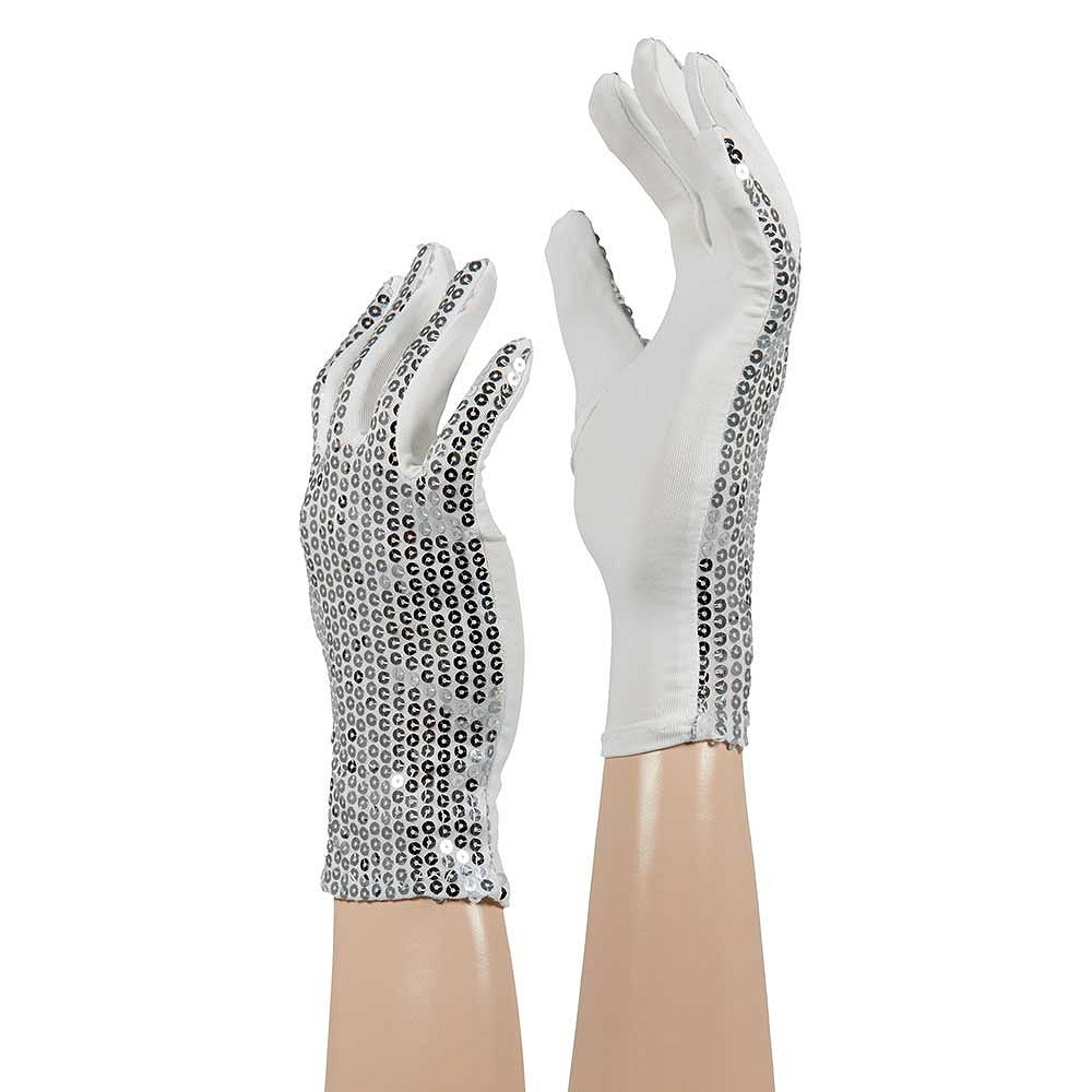 Glitzerhandschuhe