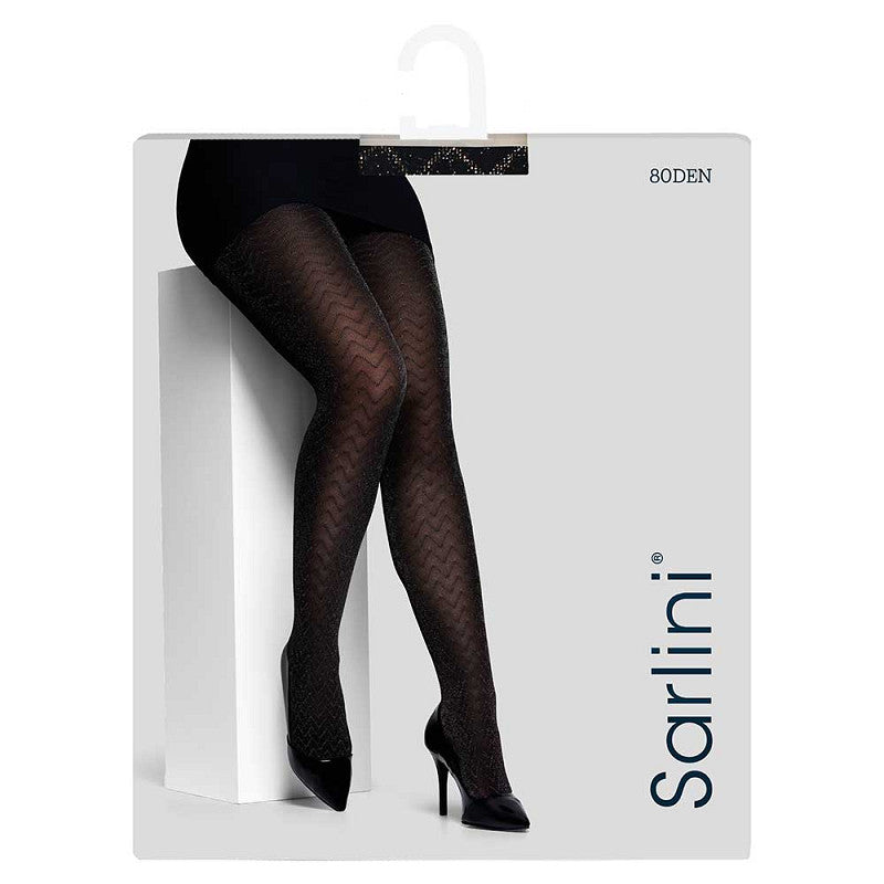 Sarlini dames - fantasie panty - 80 denier