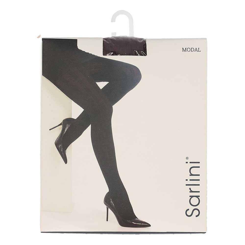 Sarlini – Damen-Strumpfhose mit Zopfmuster – Modal