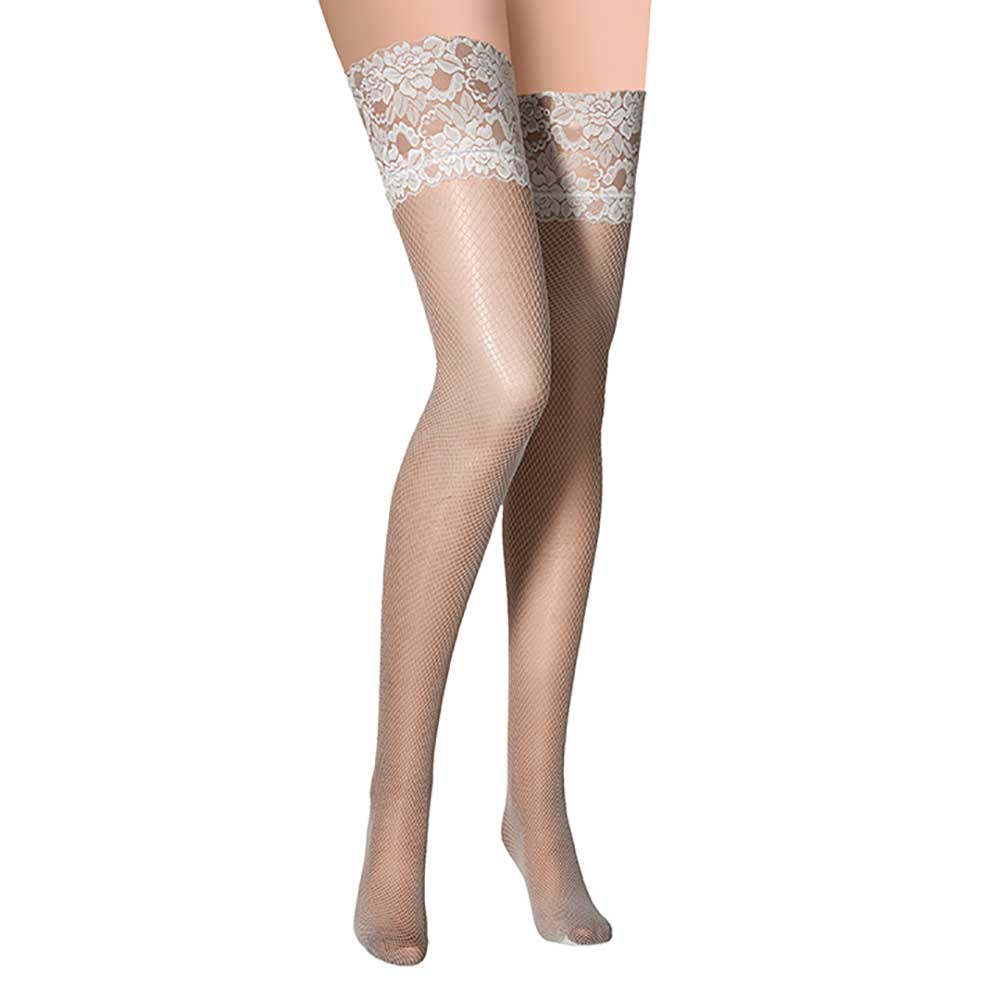 Dames panty visnet stay up