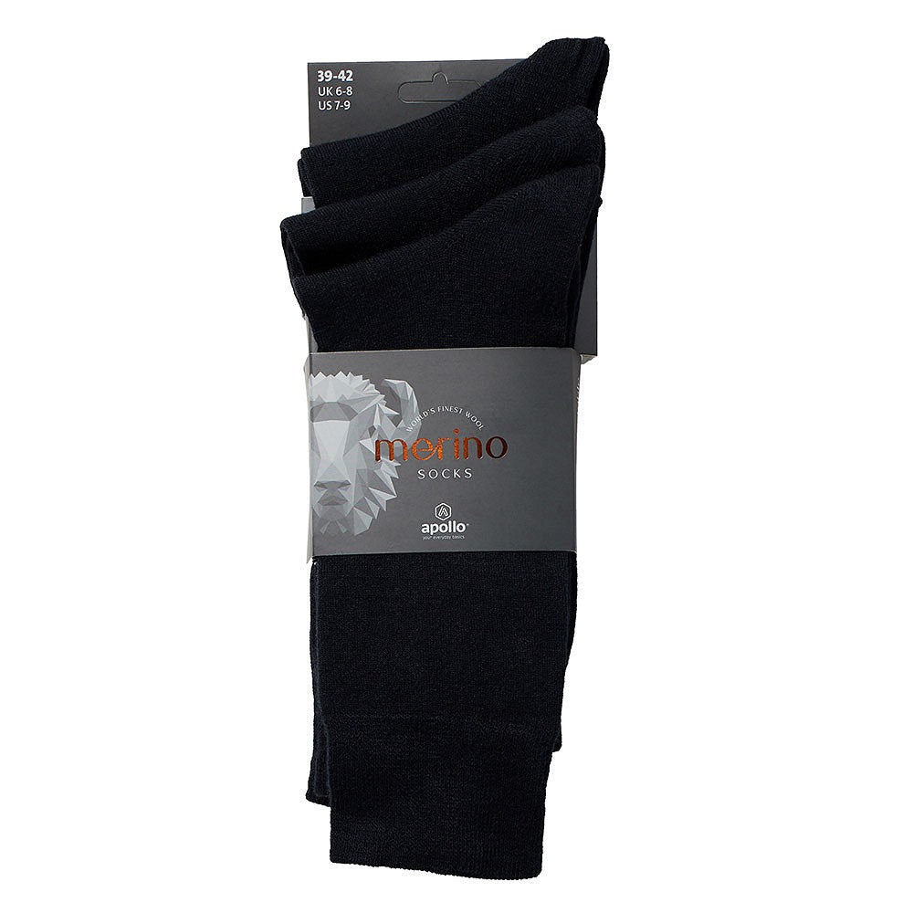 Merino wollen sokken - Unisex - Antipress - Navy Blauw