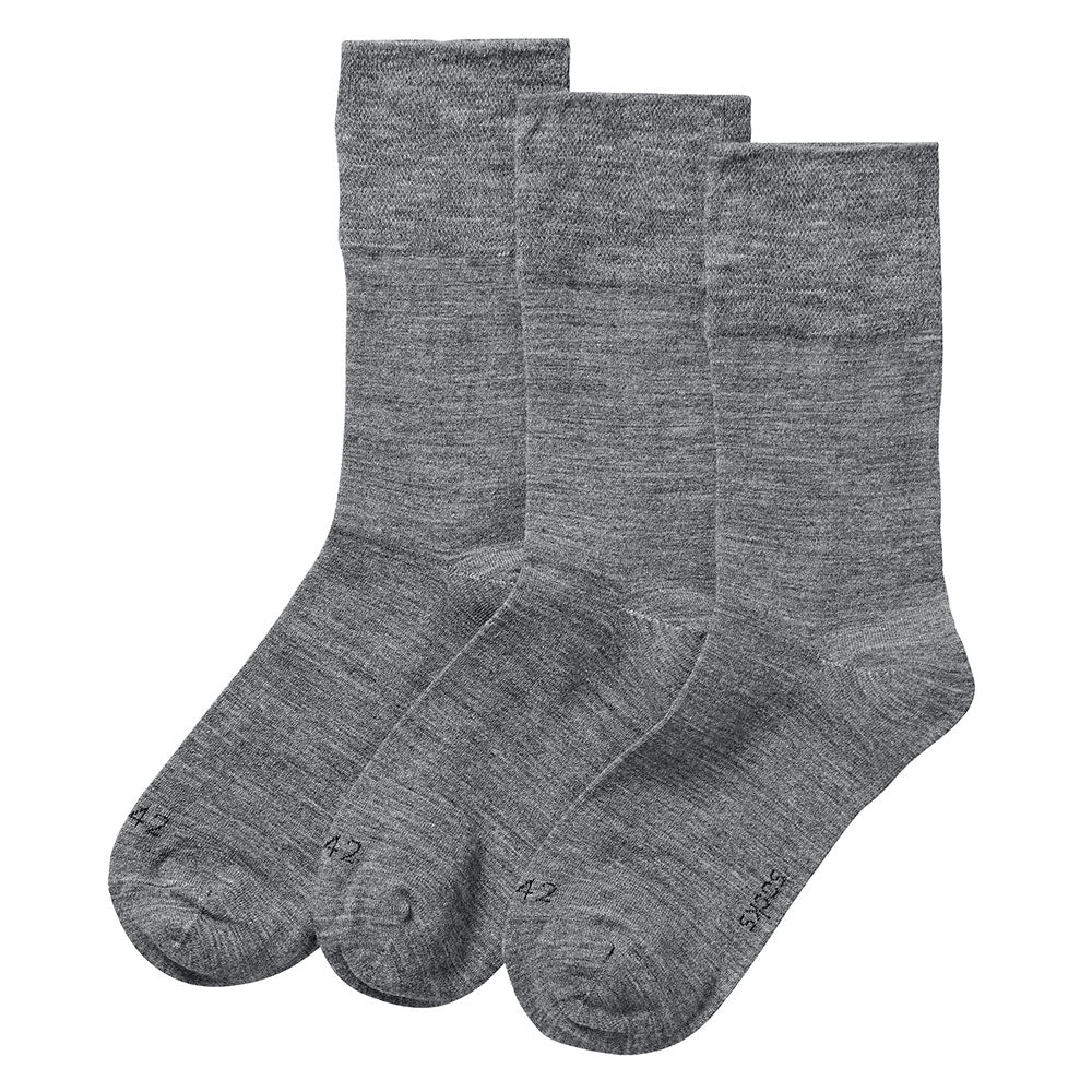 Merino wollen sokken - Unisex - Antipress - Medium grijs