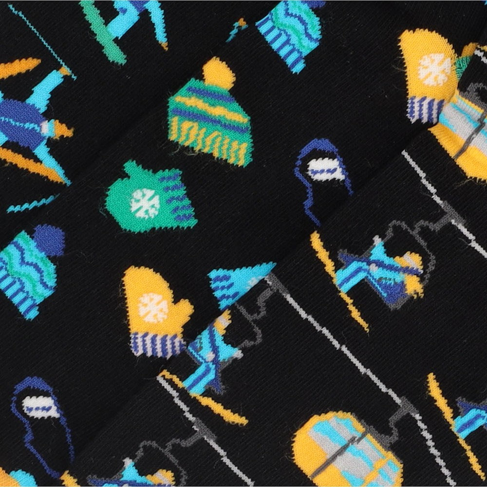 Bunte Herrensocken Wintersport (6er-Pack)