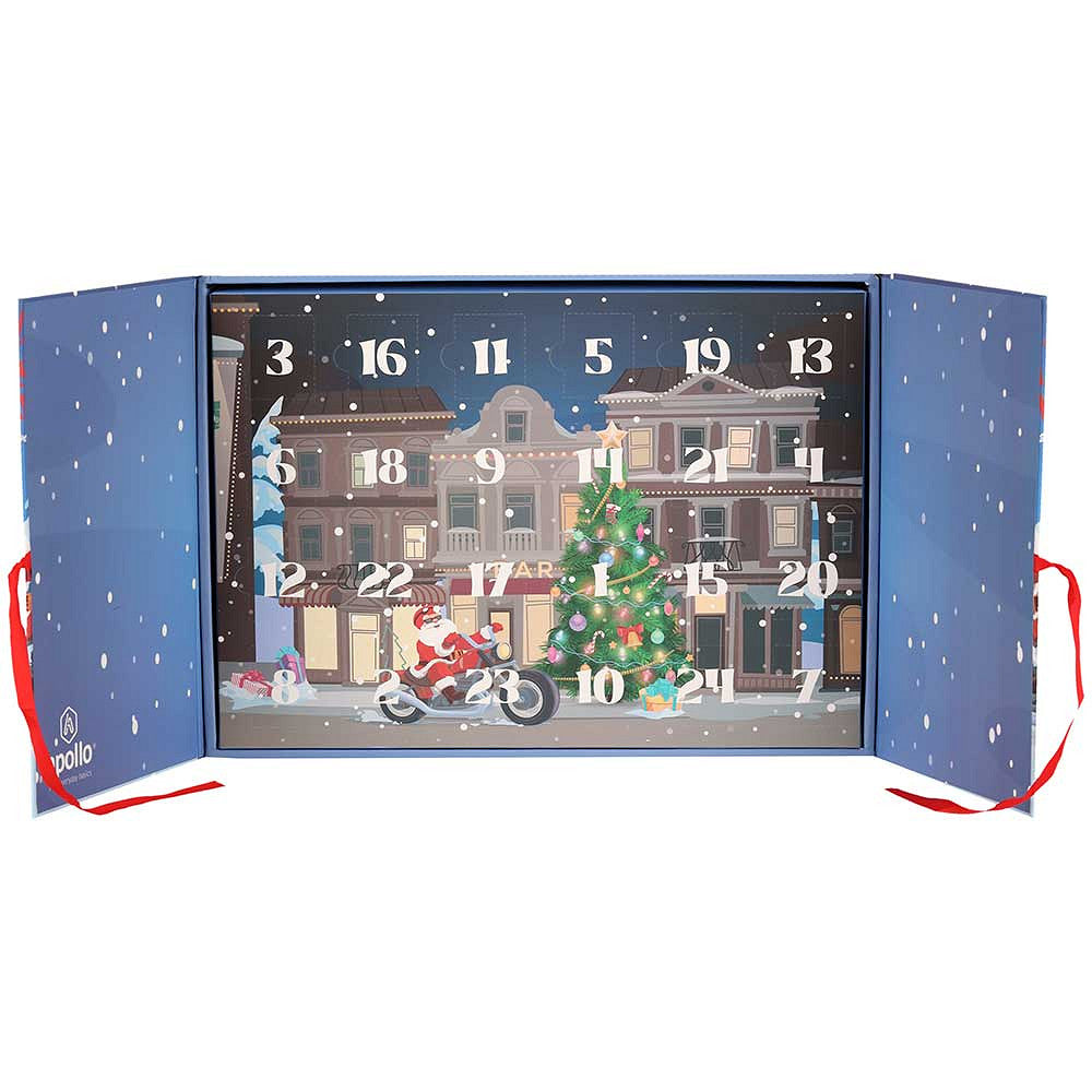 Adventskalender - Heren - Kerst - Maat 42/27 - 12-Paar