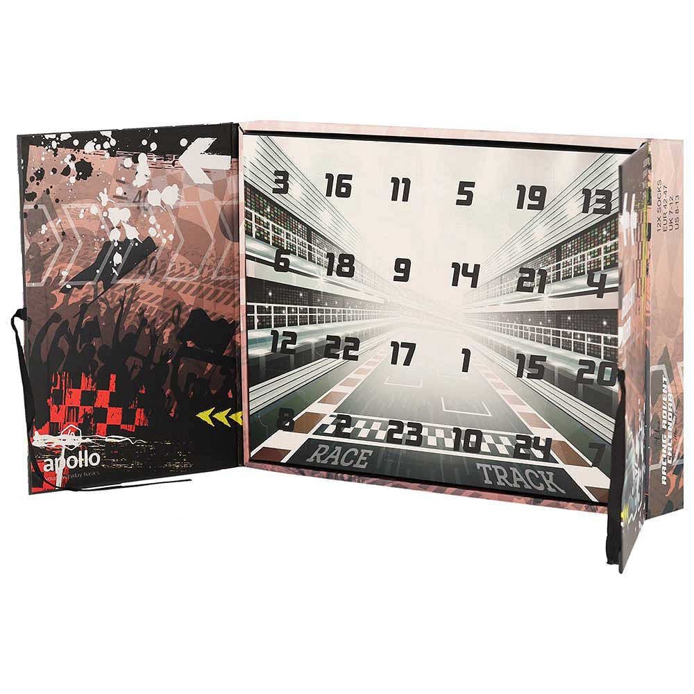 Adventskalender - Heren - 12-Paar - Racing