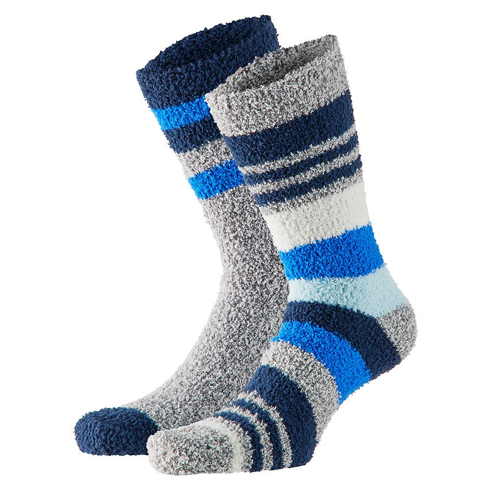 Chaussettes de lit pour hommes - 4-Pack - Stripes - Multi Colour - One Size