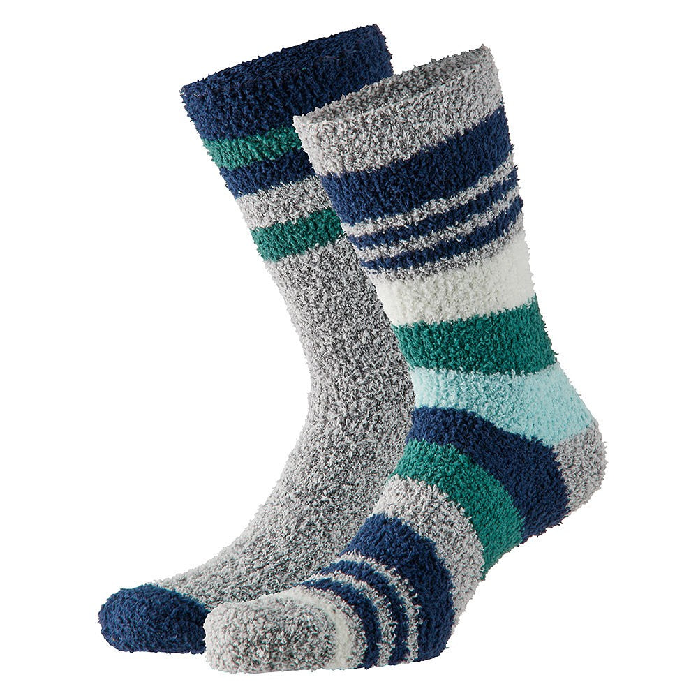 Chaussettes de lit pour hommes - 4-Pack - Stripes - Multi Colour - One Size