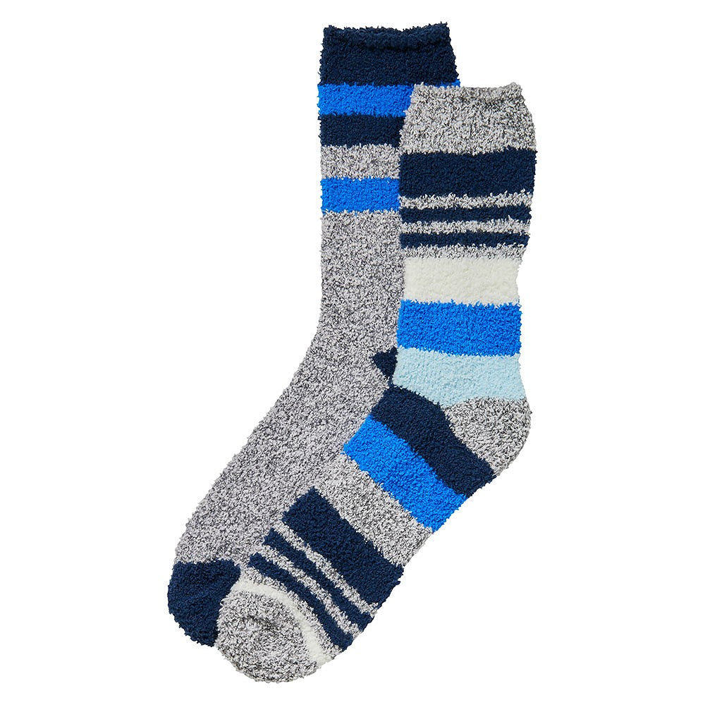 Chaussettes de lit pour hommes - 4-Pack - Stripes - Multi Colour - One Size
