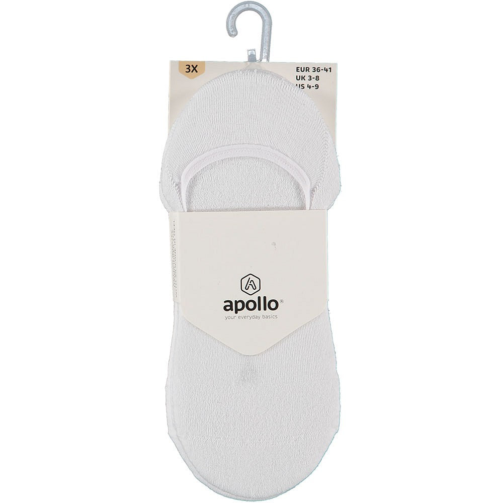 Sport-Footies Unisex - Weiß - 3er-Pack