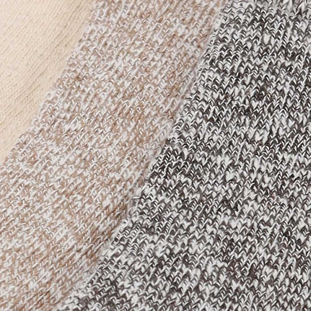 Natuurlijke badstof sokken - Multi Beige (3-Pak)