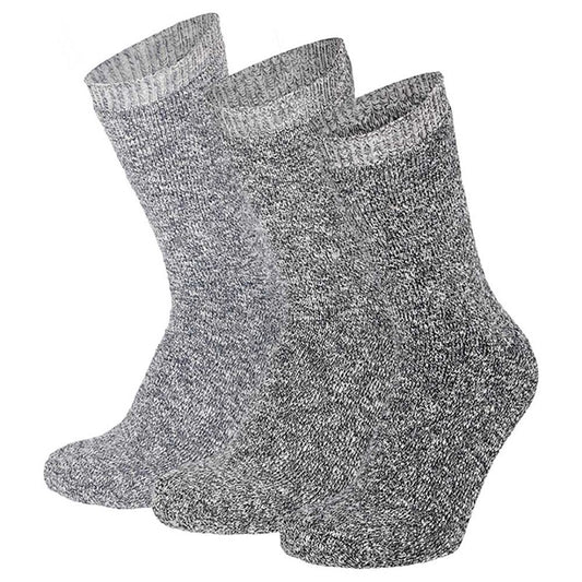Natuurlijke badstof sokken - Multi Navy (3-Pak)