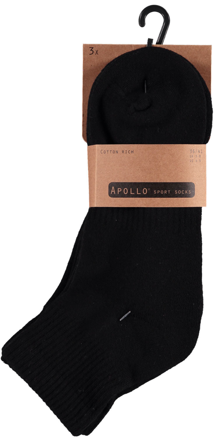 Sport Söckchen schwarz