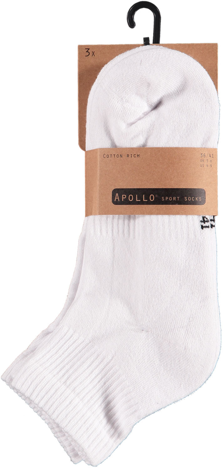 Chaussettes de sport blanches
