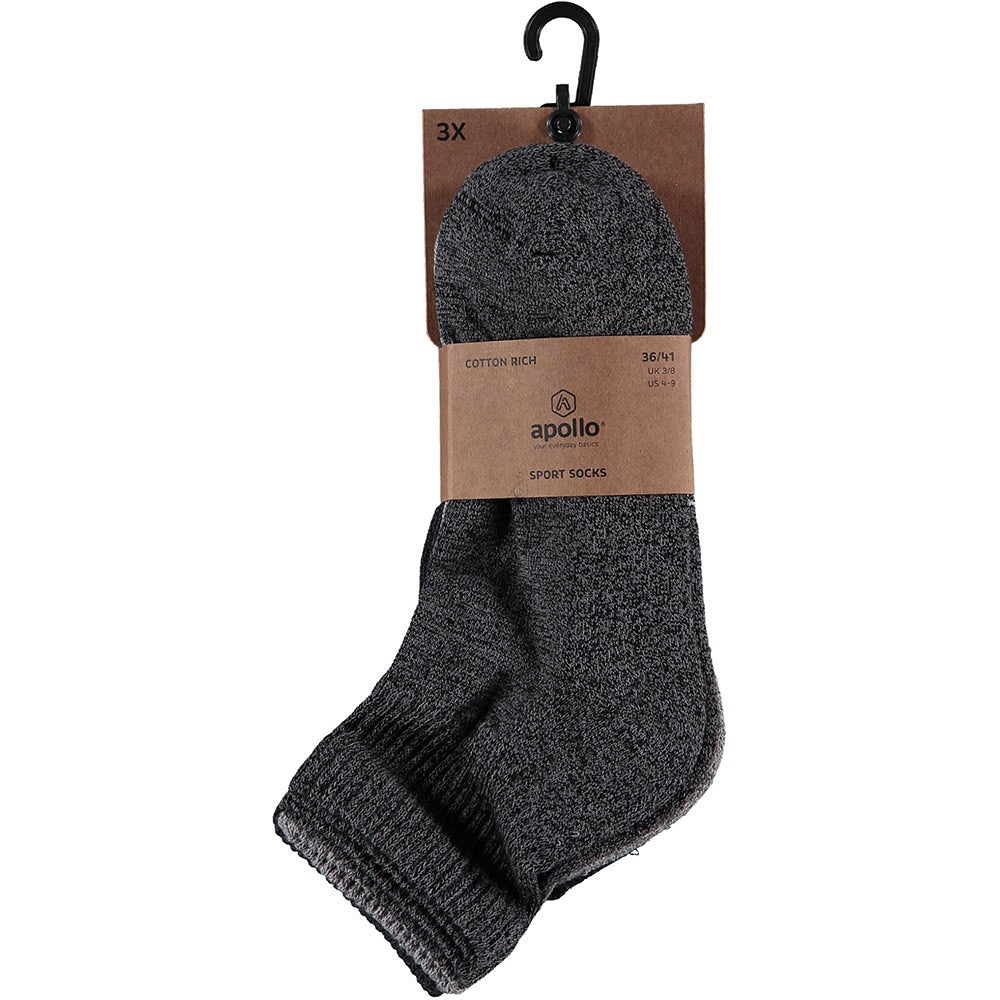 Sport Enkelsokken - Unisex - 6-Pack - Voordeelpakket