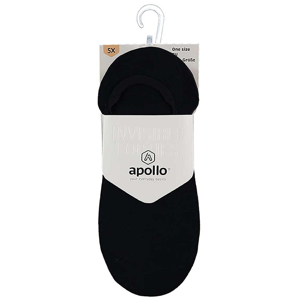 Füßlinge Unisex - No Show - Marineblau - 3er-Pack