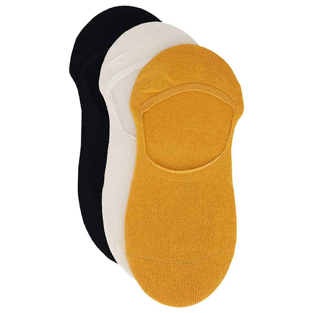Footies Unisex - No Show - Fashion - 3-Pak