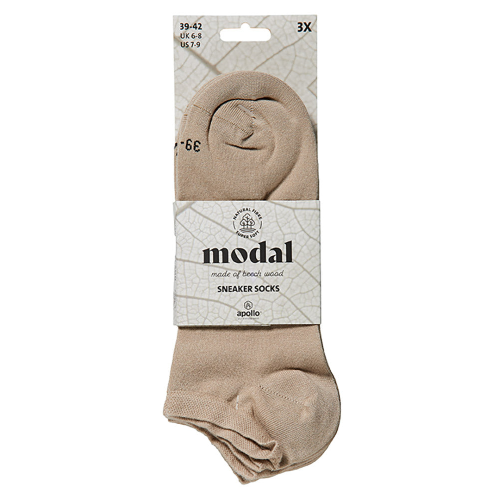 Modale Sneakersocken – 3er-Pack