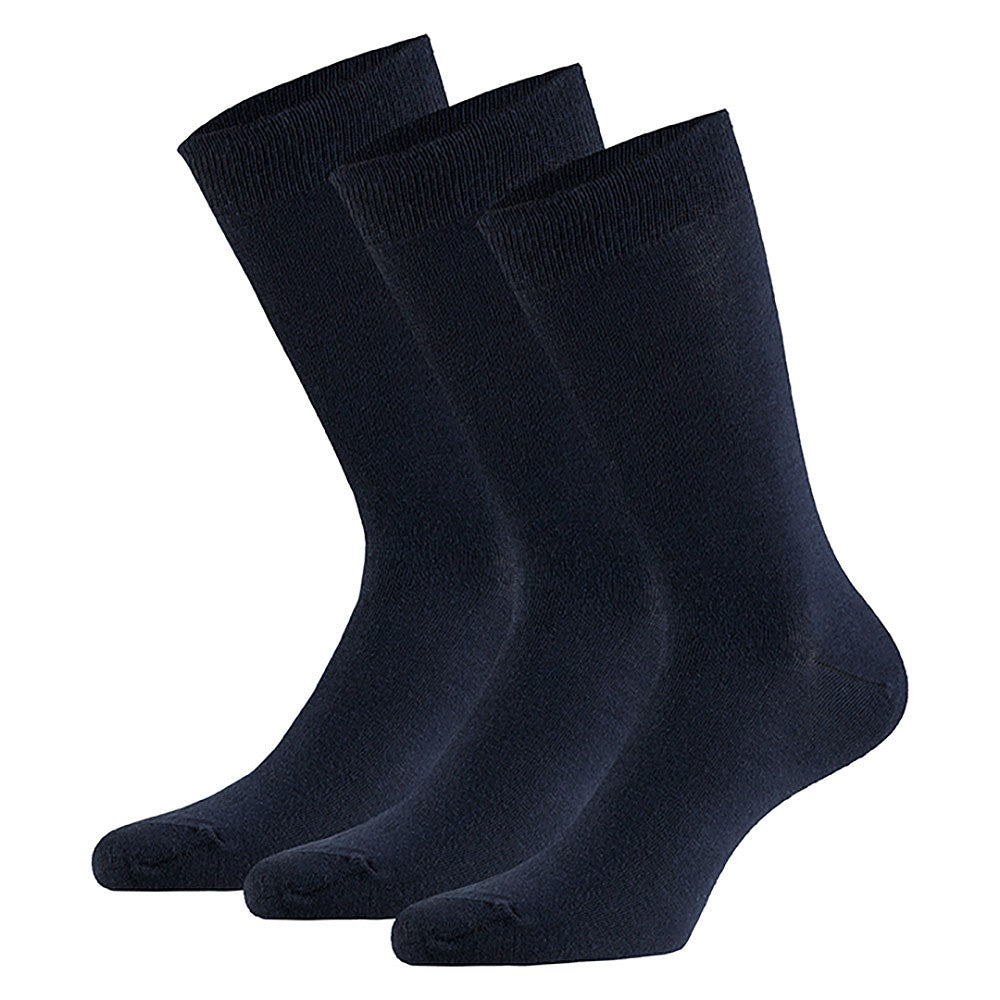 Bamboe sokken basic blauw