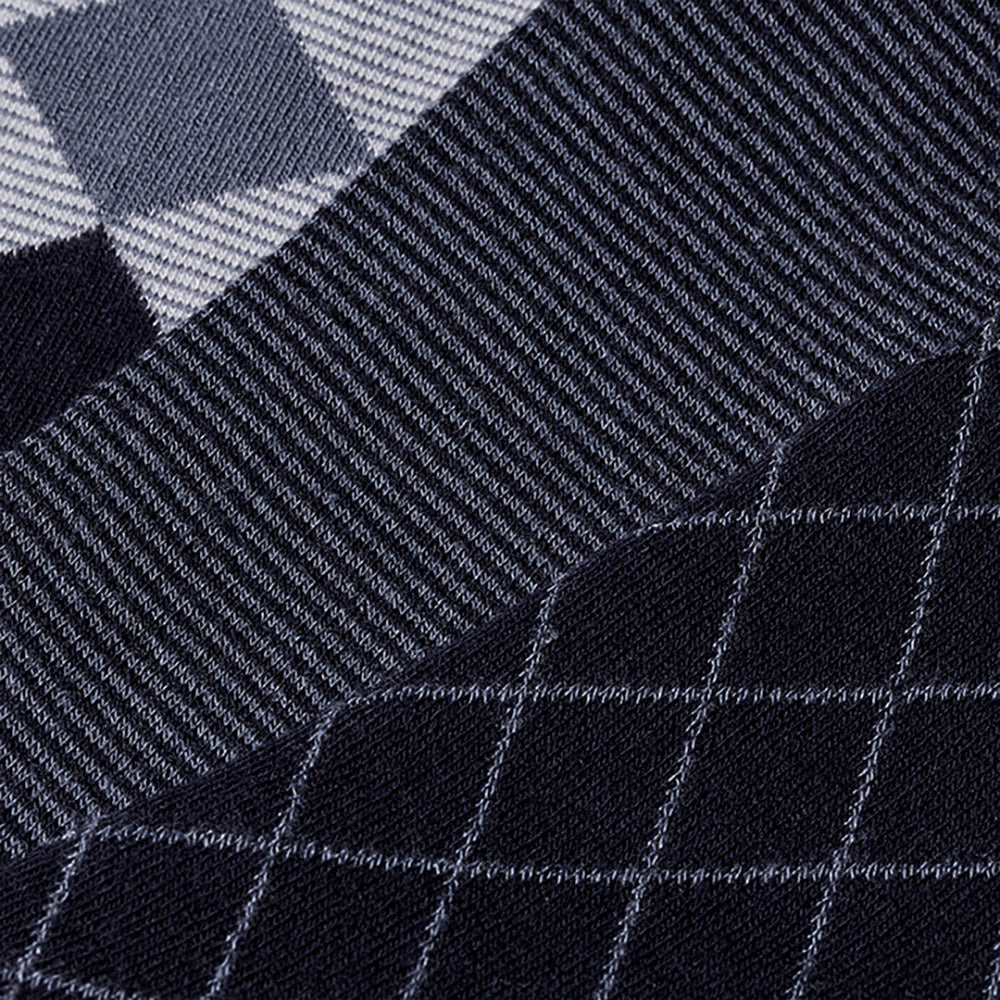 Modische Socken aus Bambus mit Aufdruck (6er-Pack)