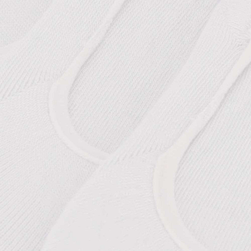 Bamboe Sneaker Footies - Wit - 3-Pak