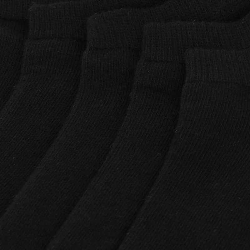 Chaussettes de sport pour hommes - Noires - Lot de 5