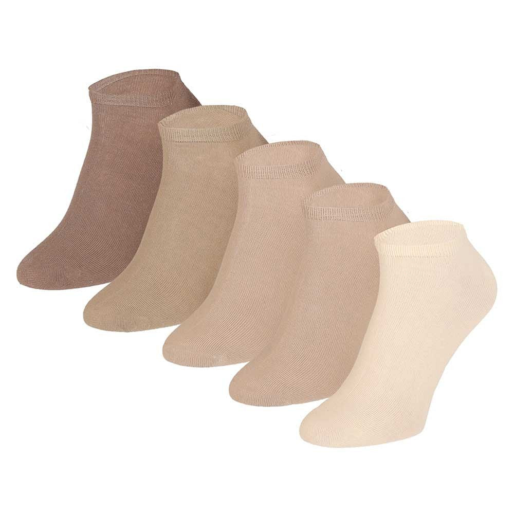 Chaussettes de sport pour hommes - Beige - paquet de 5