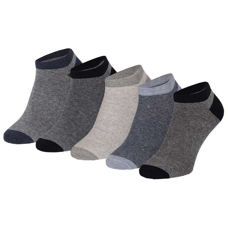 Chaussettes de cheville homme fashion - Multi colour - 10-pack