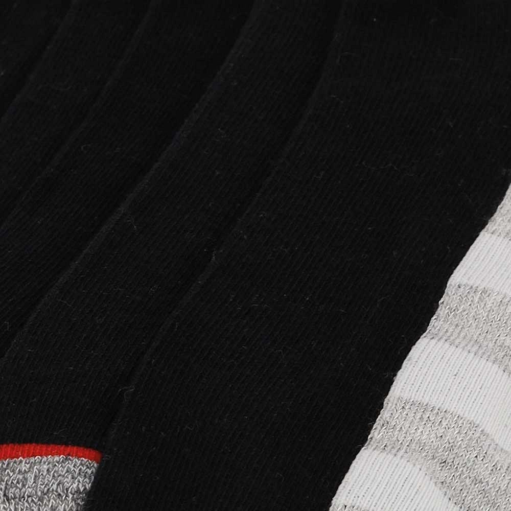 Chaussettes à la cheville mode pour hommes - Noir - paquet de 5