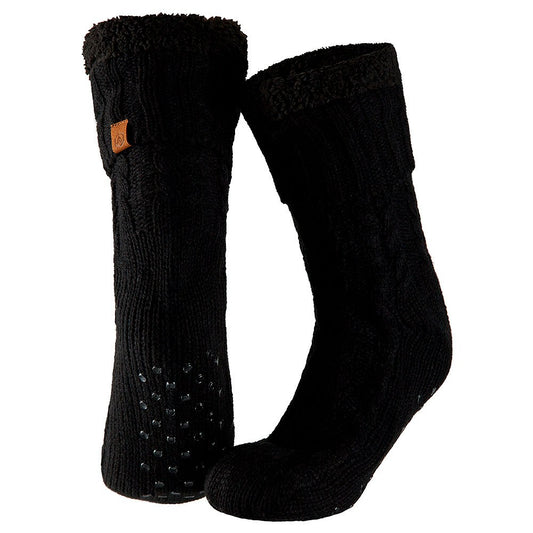 Huissok heren - Anti slip - Zwart