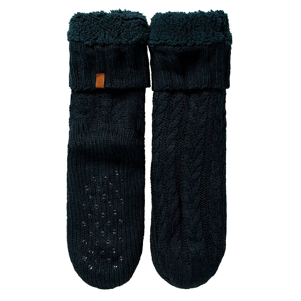 Huissokken heren - Anti slip - Donker blauw