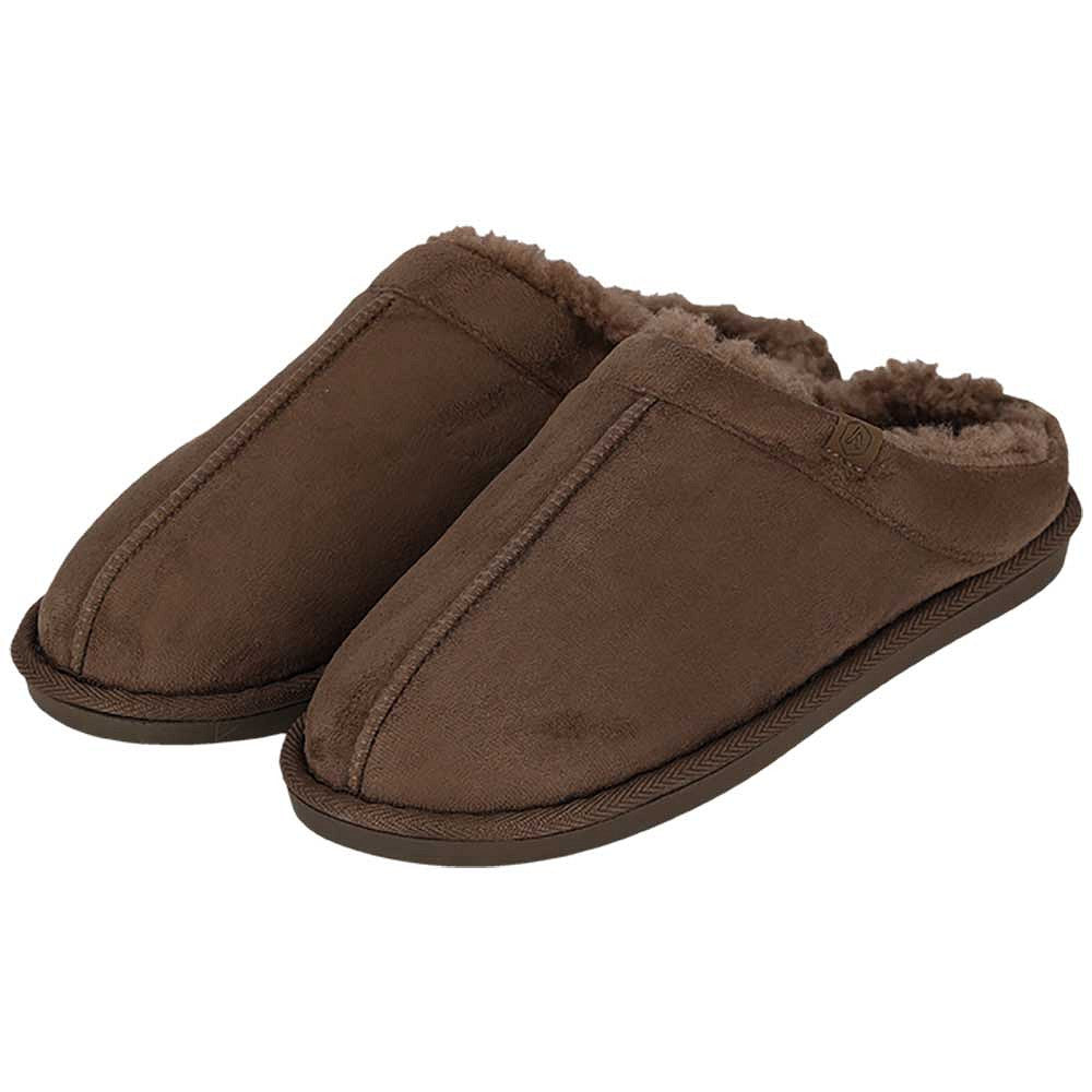 Lage pantoffels - Heren - Taupe