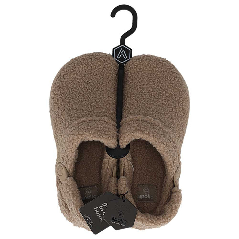 Klomp pantoffel heren - Beige