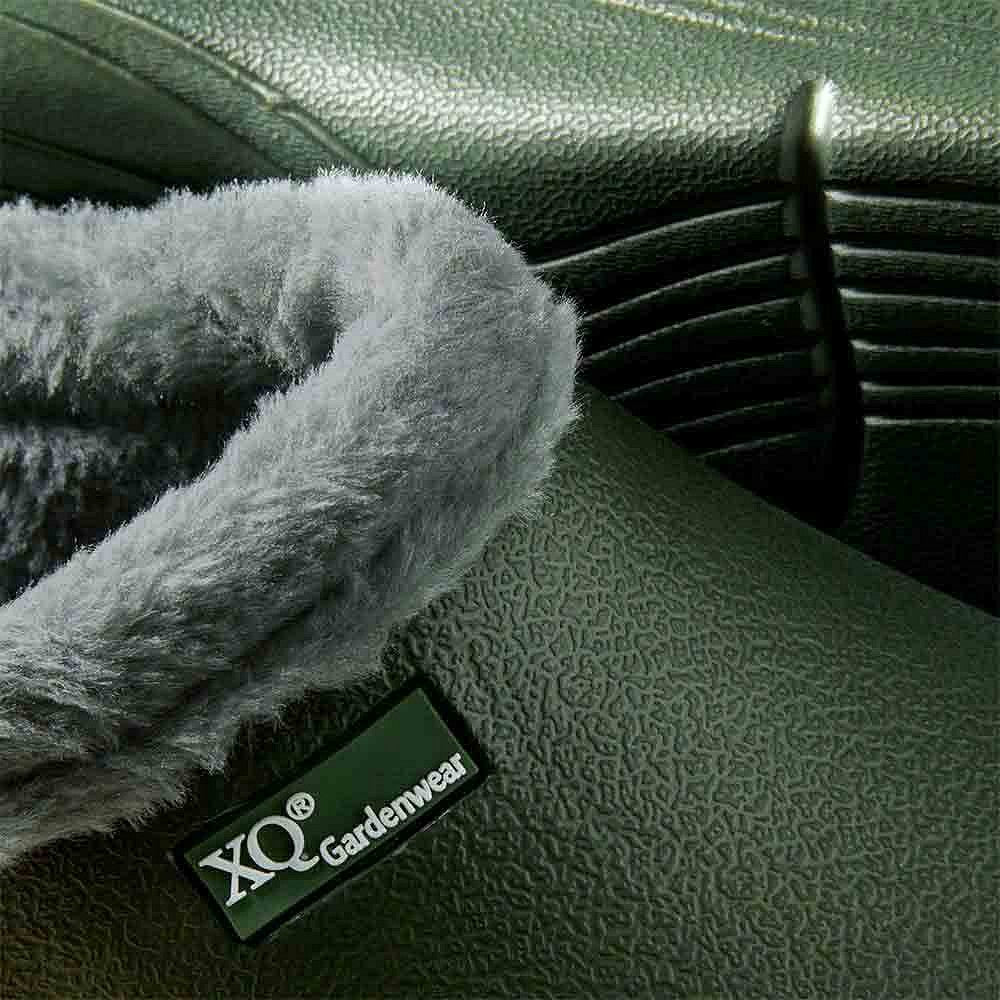Tuinklompen Heren - Fake Fur - Groen